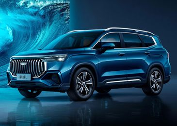 Geely запатентовала в России новейший семиместный кроссовер